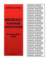 WASSAIL Fanfare Variations Concert Band sheet music cover